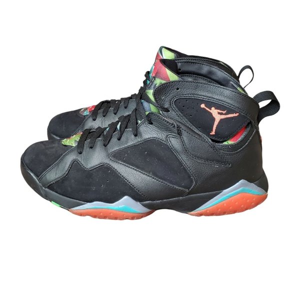 Nike Air Jordan 7 VII Retro 30th Barcelona Nights Size 11.5 Sneakers 705350-007 - Picture 2 of 9